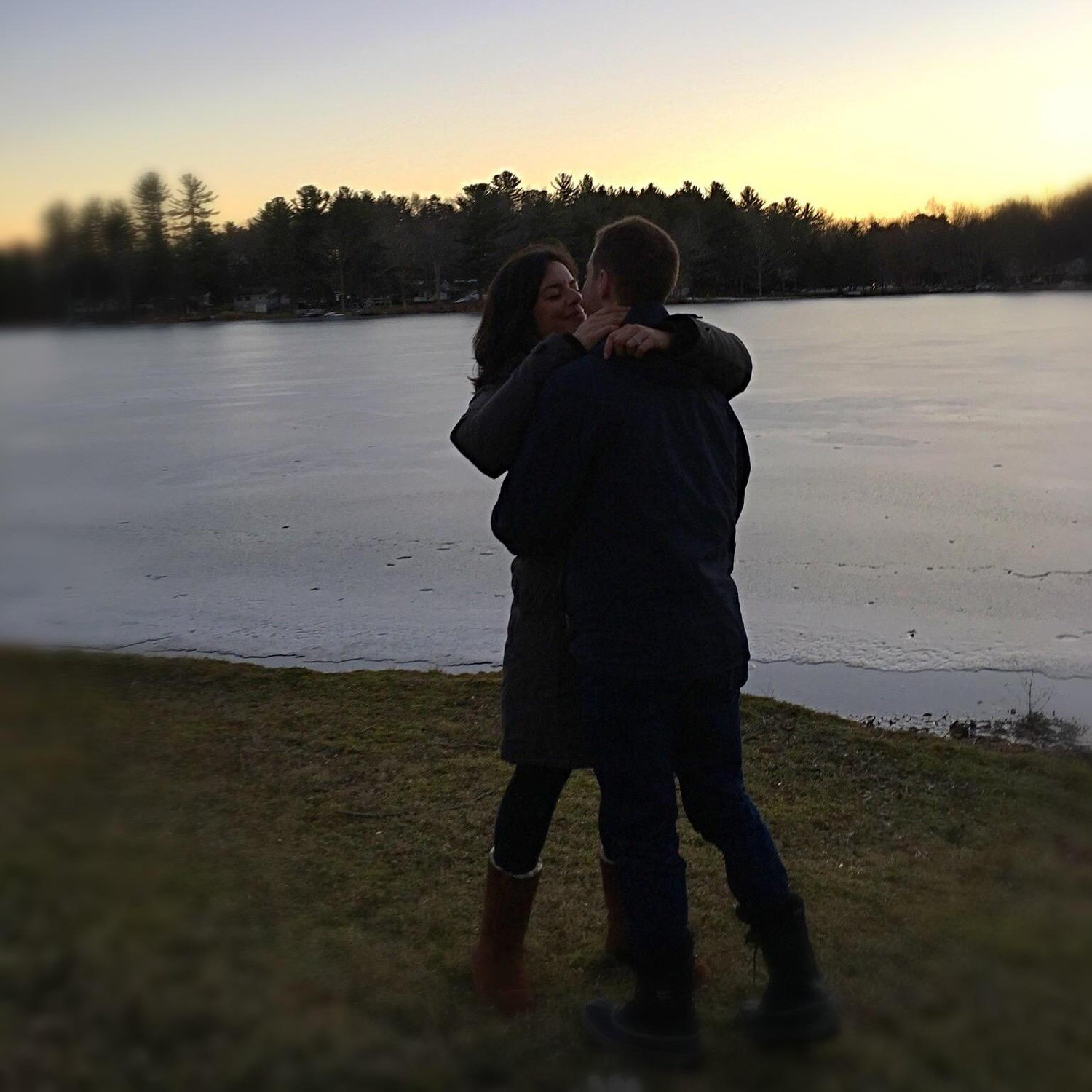 Engagement at Lake Manzanedo, December 27, 2016.