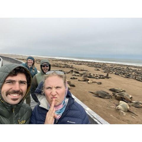 The stink of seals took days to wear off
