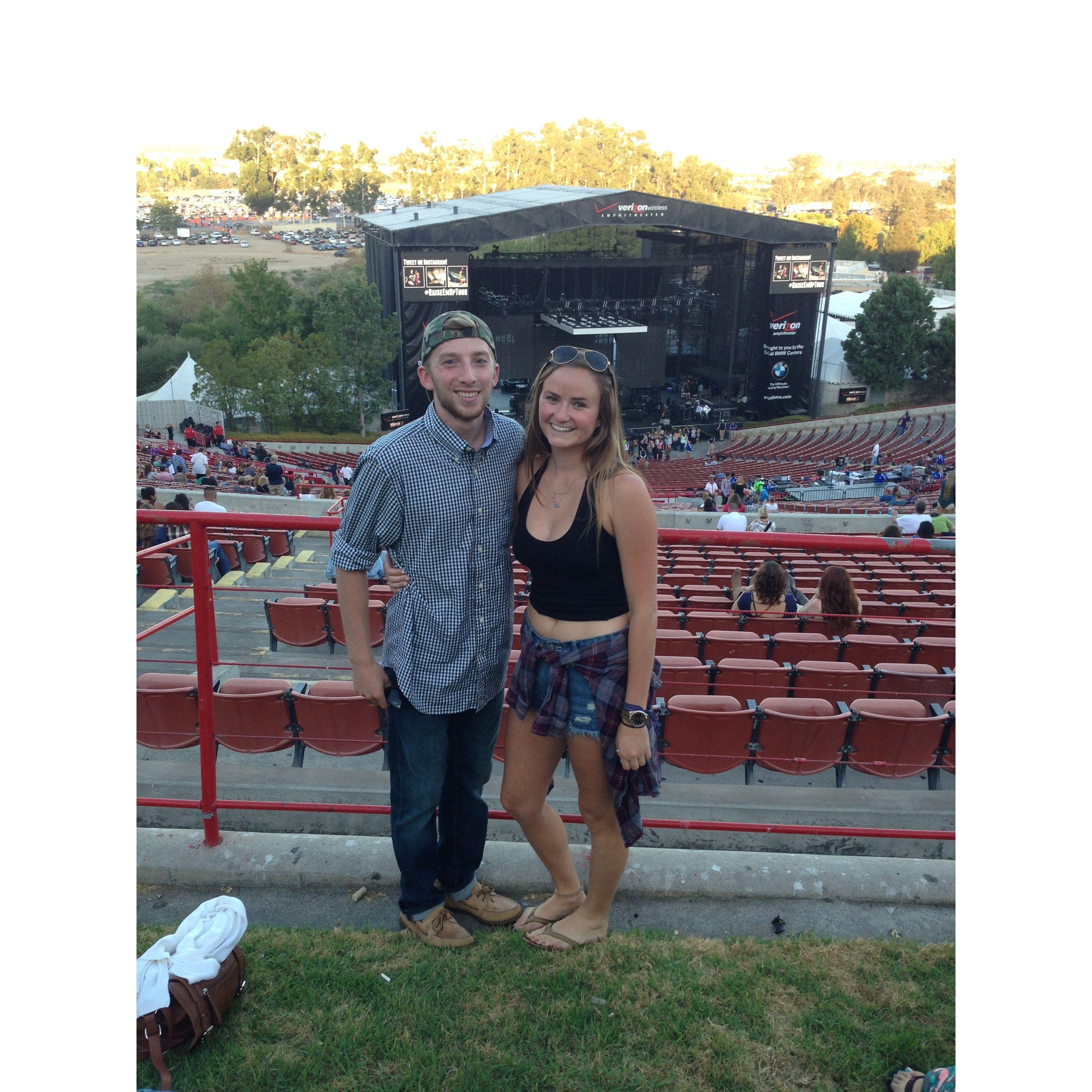 Keith Urban in Irvine concert!