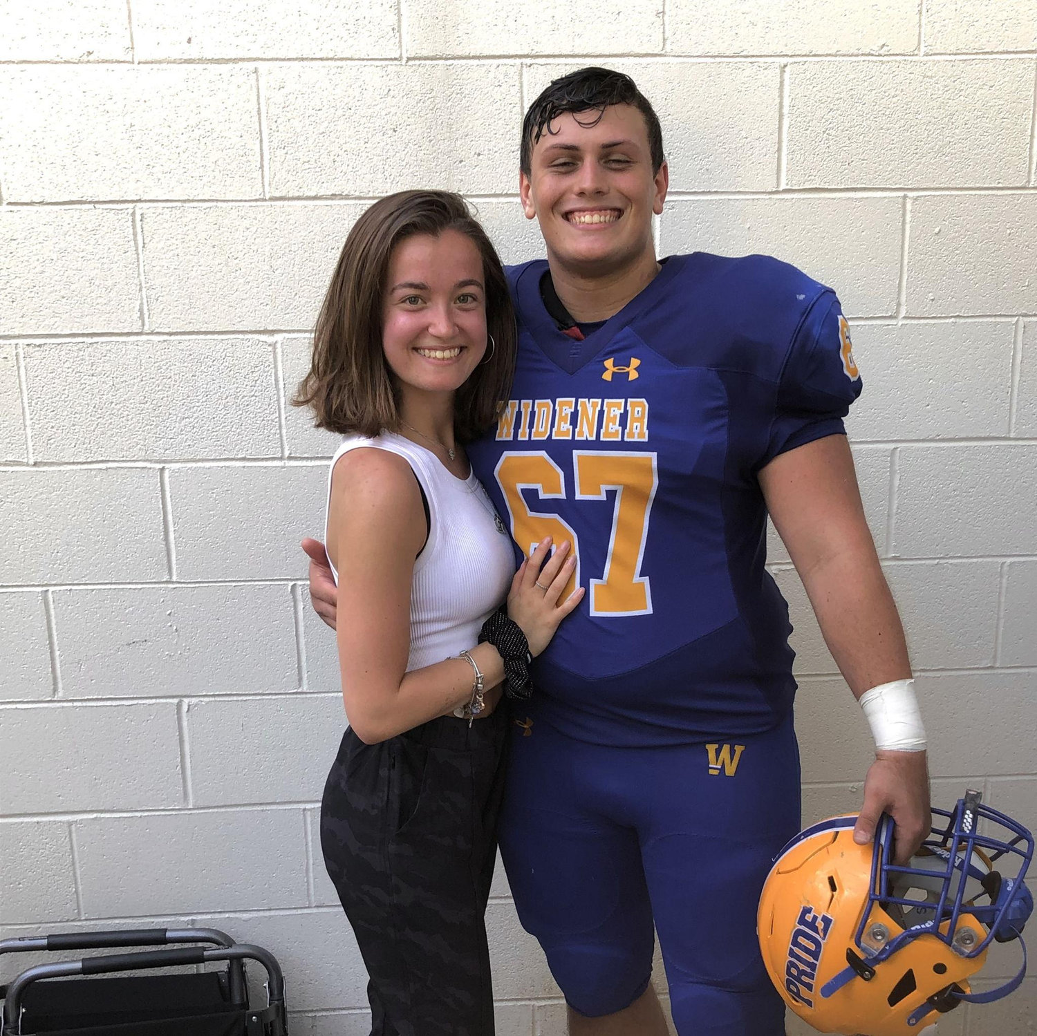 9.18.2021 - 3 year anniversary and Trey's first game as a starter!