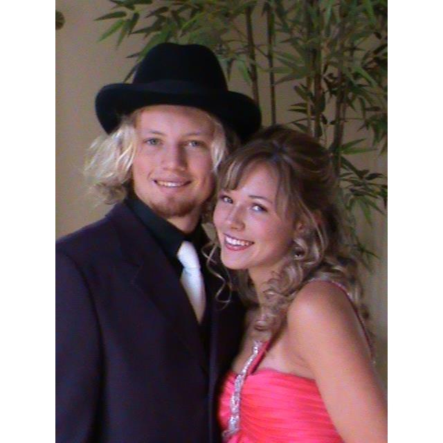Our senior prom in 2012.