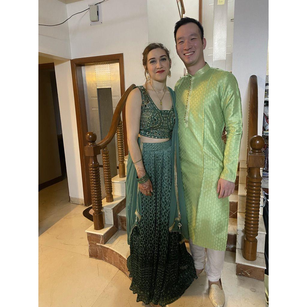 Right before my brother's wedding in Pune, India