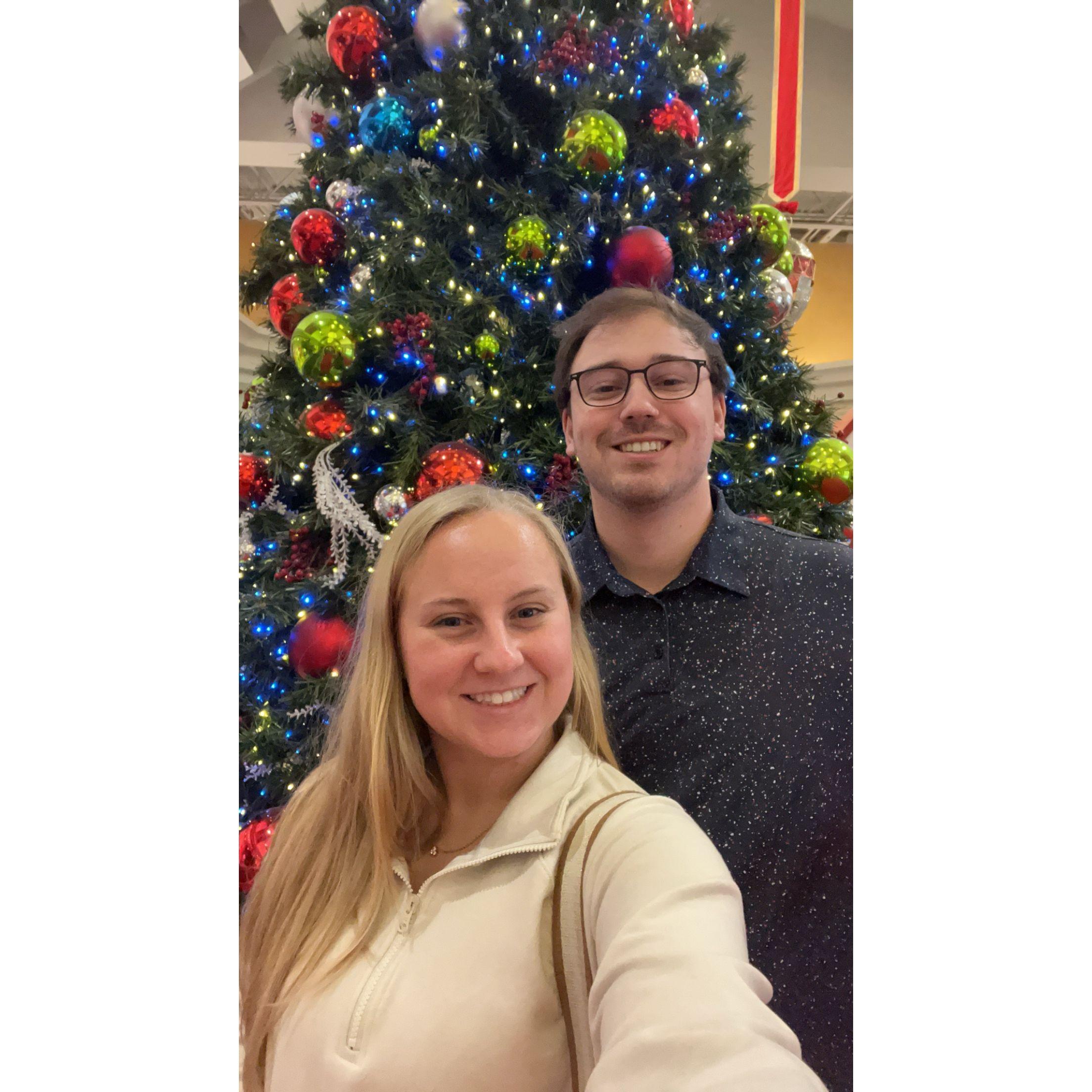 The night before we got engaged!