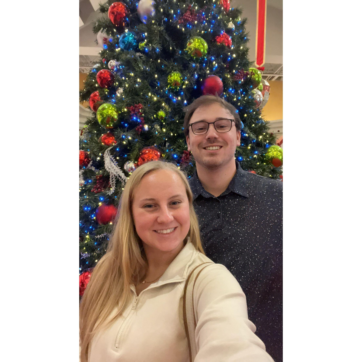 The night before we got engaged!