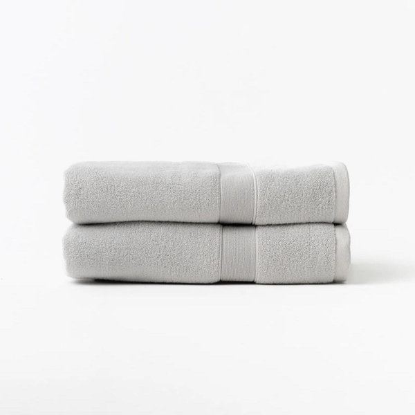 Luxe Bath Towels - Light Grey