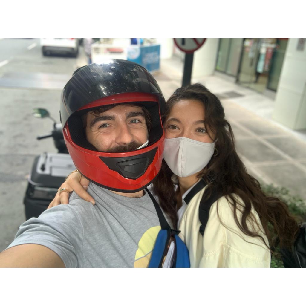 Give us a two wheeler and a foreign country and we are set.