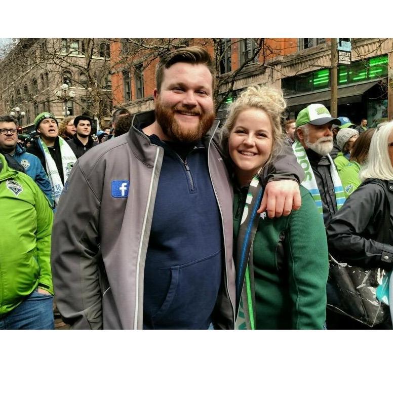 First Sounders game in Seattle