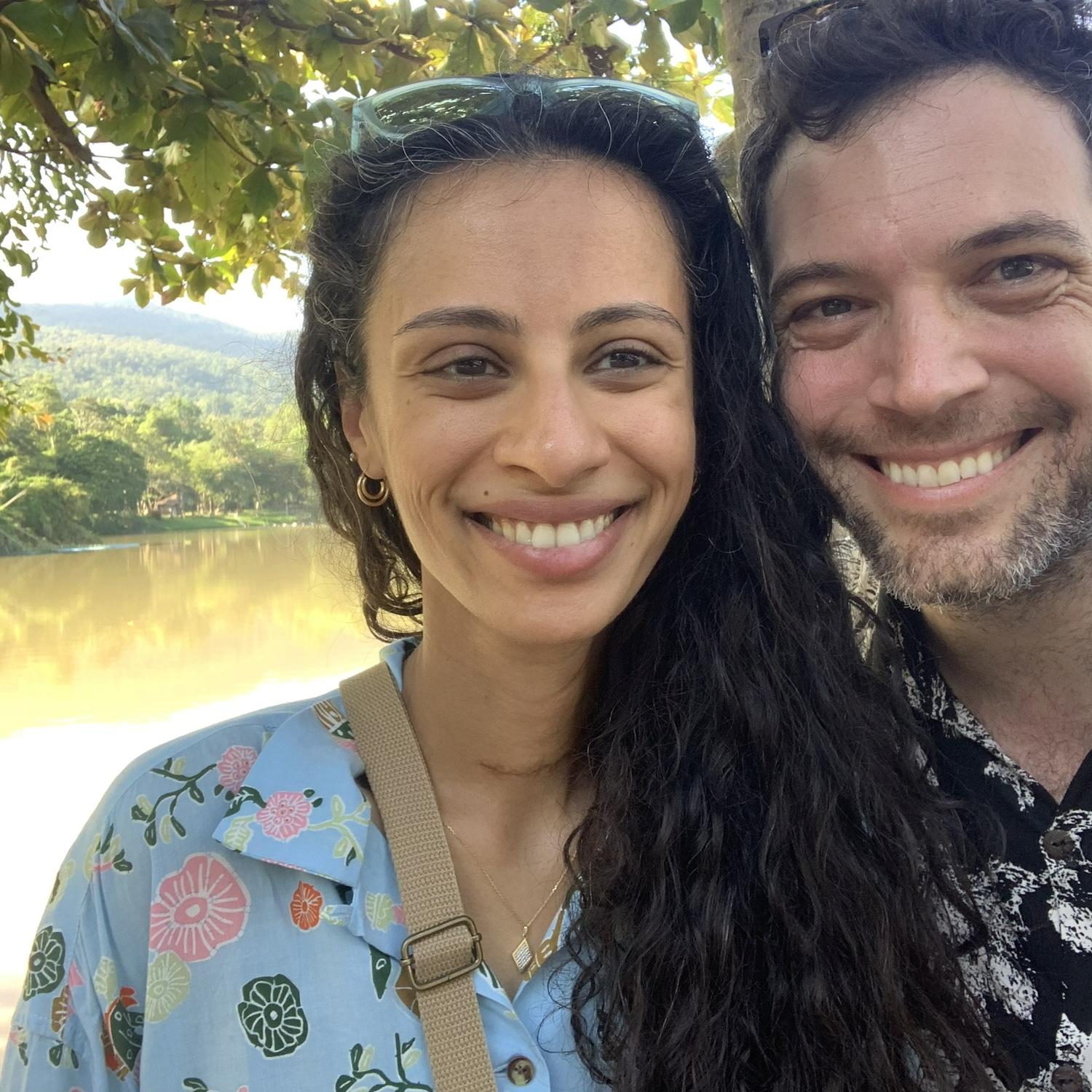 Happy and sweaty in Chiang Mai, Thailand!
