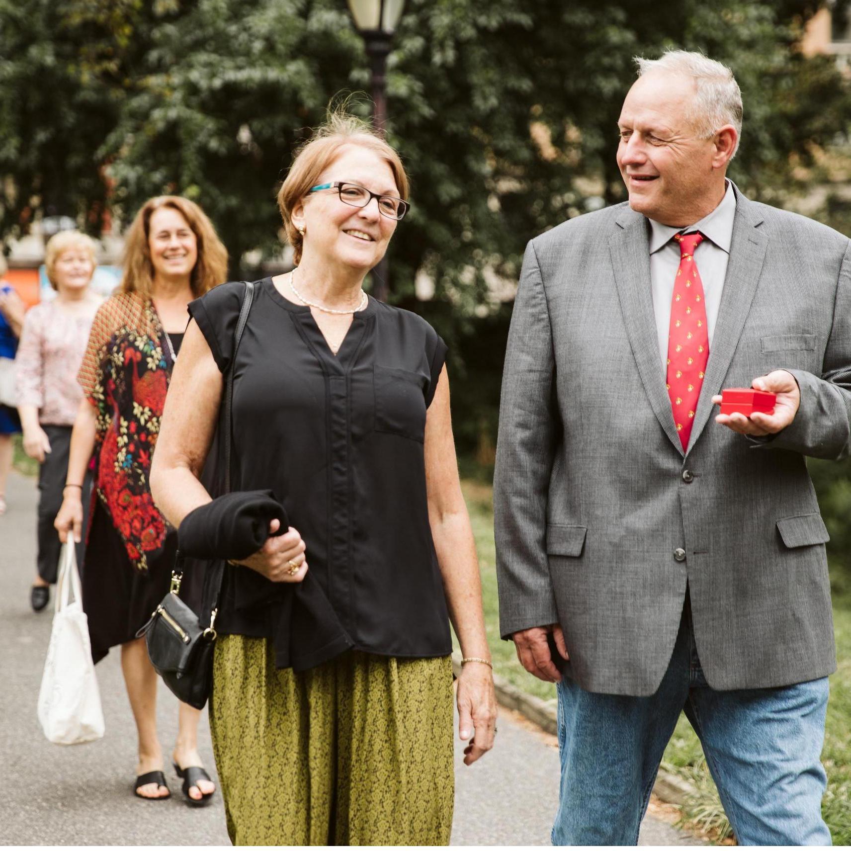 Lorna and Scott
Still has the rings