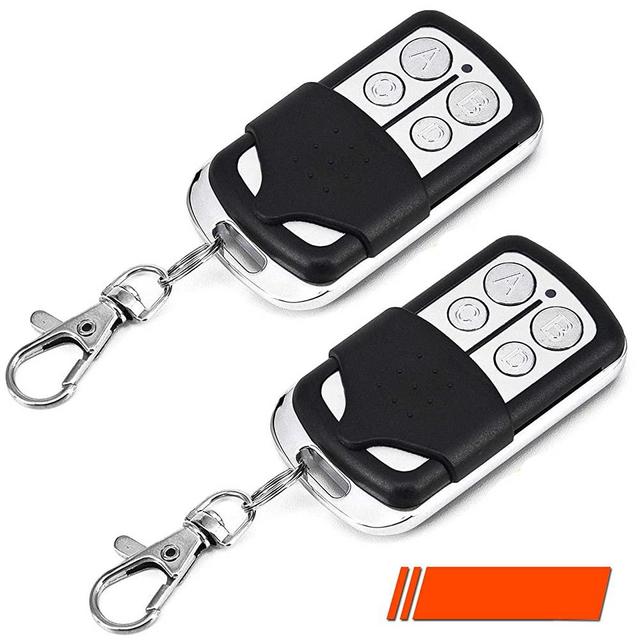 Garage Door Openers Replacement Remote 2 Pack for LiftMaster 970LM 971LM 972LM 973LM - Chamberlain 953CB - Craftsman 139.53681 Remote - Compatible with Red/Orange Learn Button 390MHz