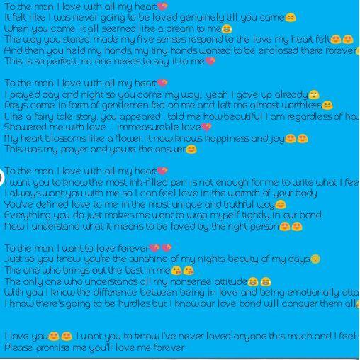 Lois' first poem to Fwangmun