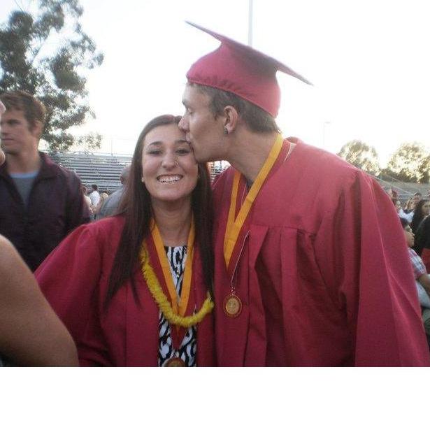 High School Graduation with my bestfriend