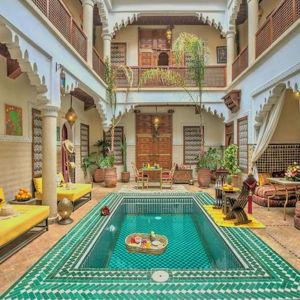 Night in a Moroccan riad