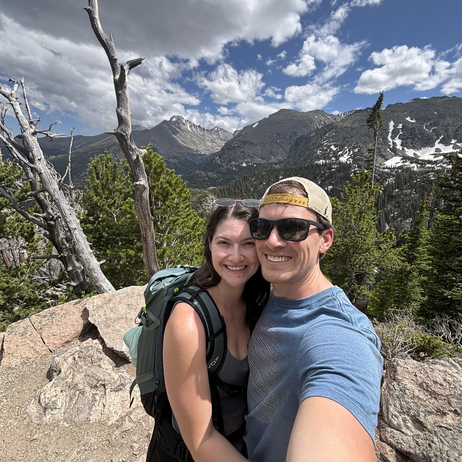Hiking in Rocky Mountain National Park 6.24.2025