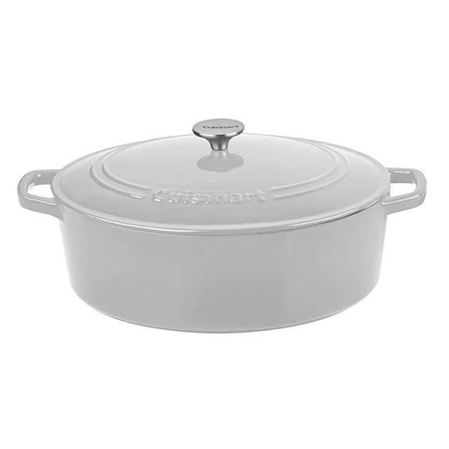 Cuisinart 7 QT Casserole Oval, Cool Grey