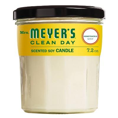 Mrs. Meyer&#39;s Honeysuckle Large Jar Candle - 7.2oz