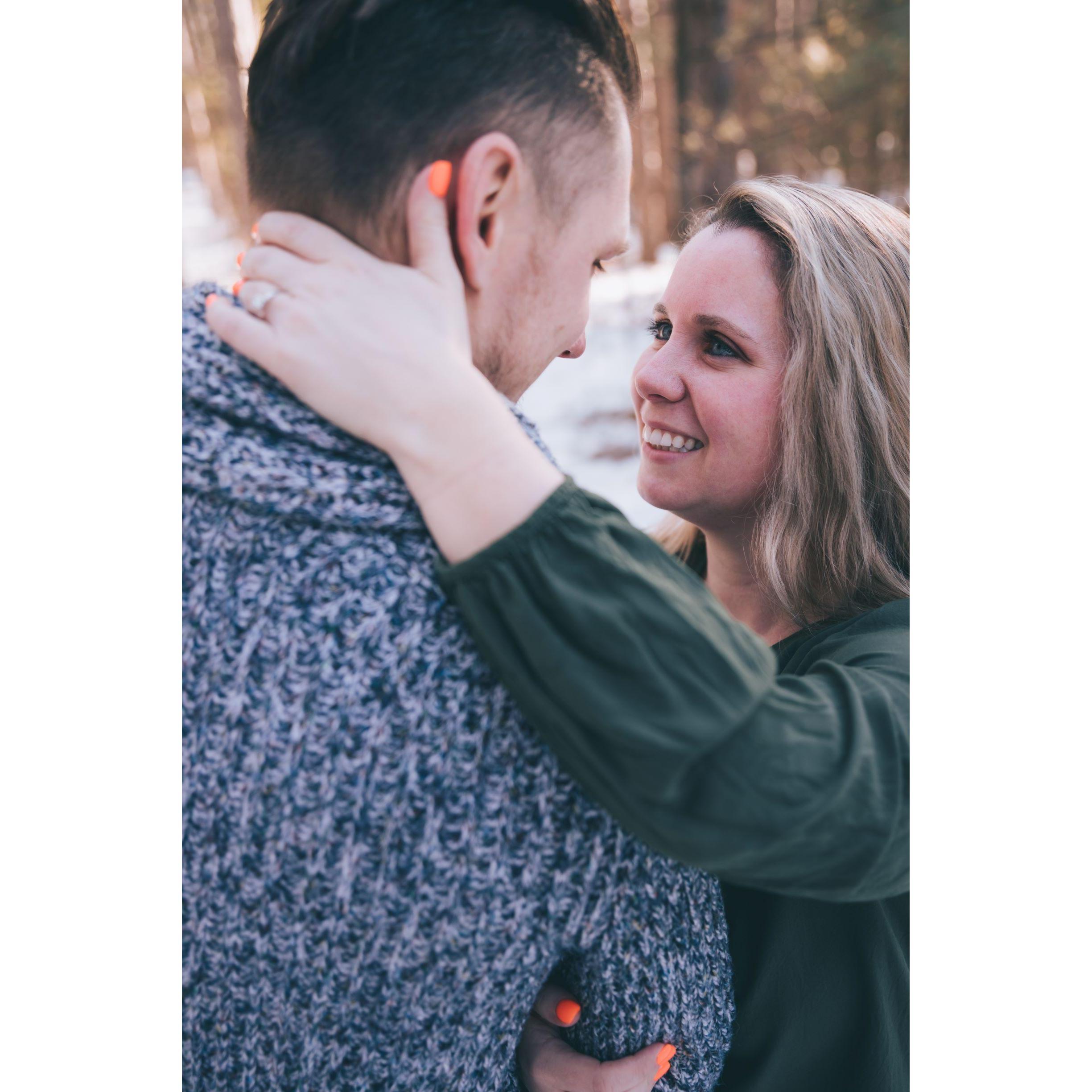 One of our beautiful engagement photos