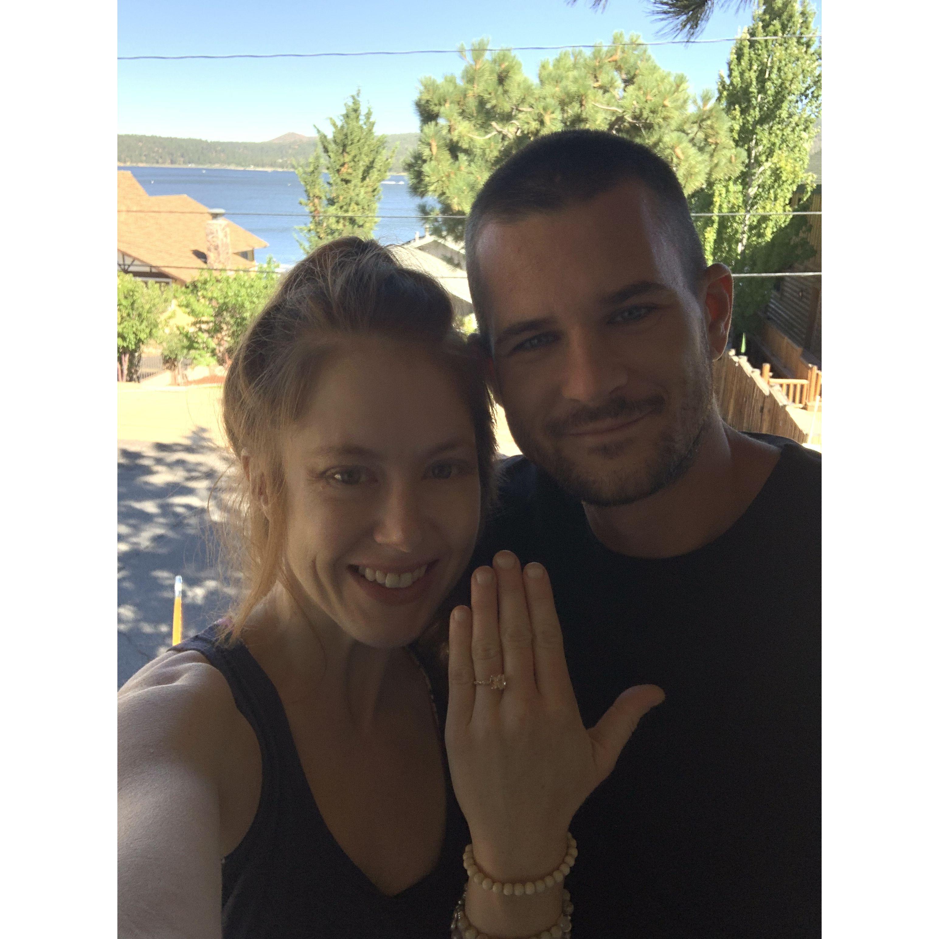 Engaged! Big Bear, CA