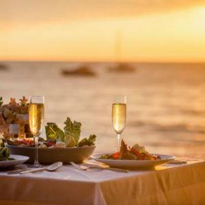 Romantic Dinner on the Beach — Honeymoon Experience
