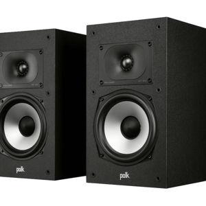 Polk Audio - Monitor XT20 Bookshelf Speaker Pair - Midnight Black