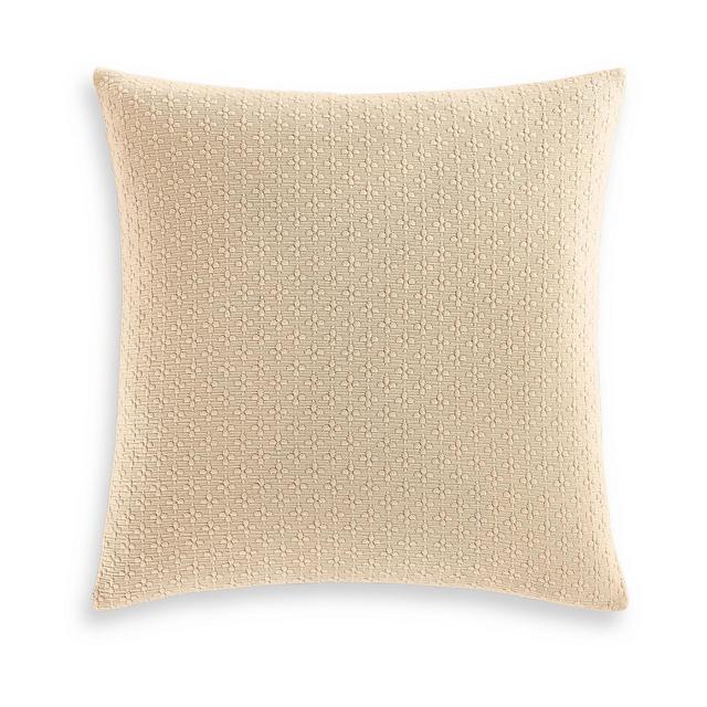Closeout! Charter Club Damask Designs Diamond Dot Cotton 300-Thread Count 18" x 18" Decorative Pillow, Created for Macy's