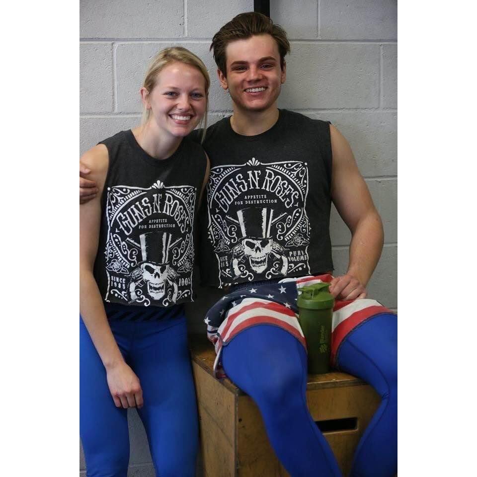 Kyle and Rose's first CrossFit partner competition (they won)