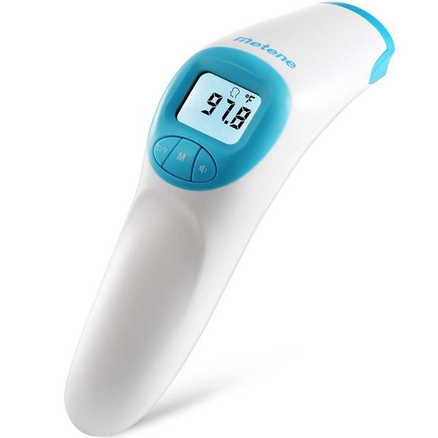 Metene Digital Infrared Non-Contact Forehead Thermometer*CE and FDA approved. Suitable for Baby, Toddlers and Adults And Object with Instant Results