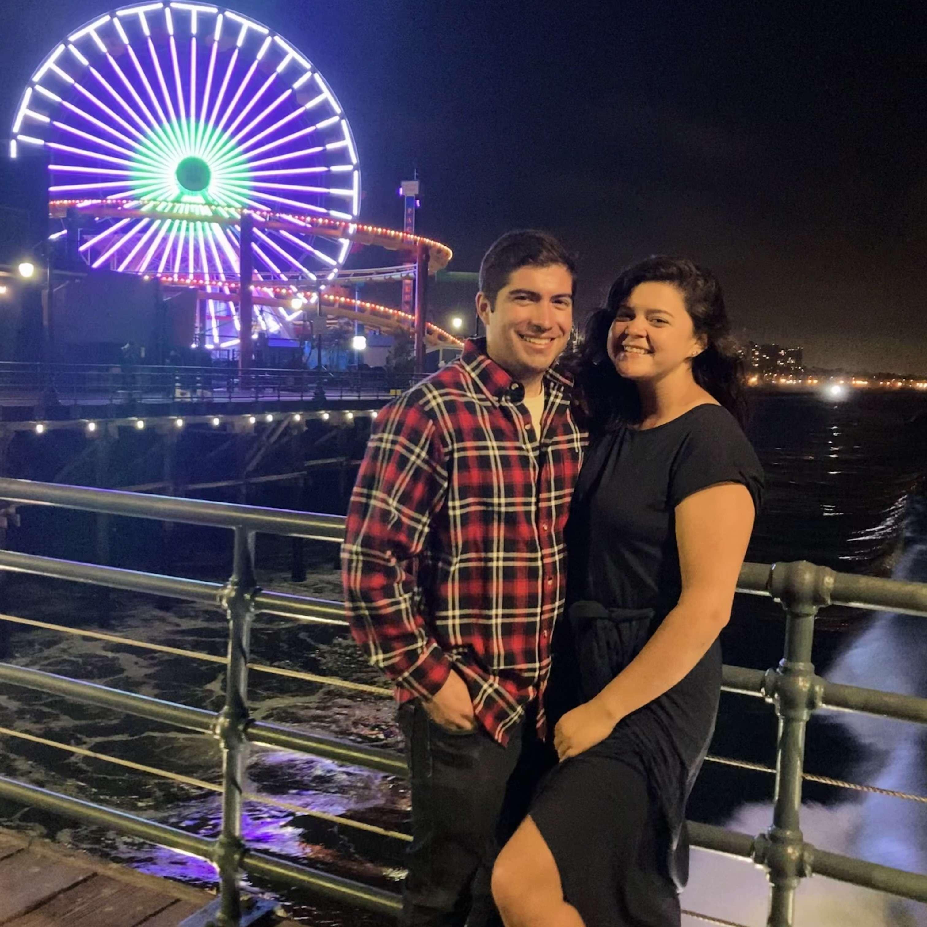 Santa Monica Pier April 2021