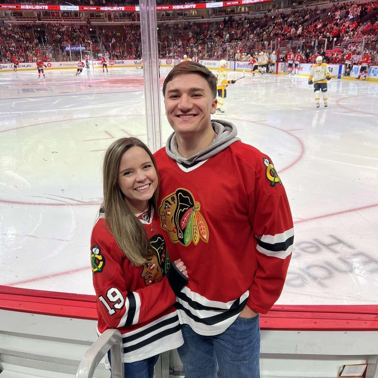 Blackhawks game!