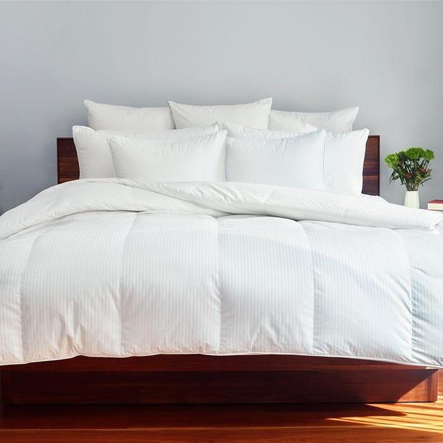 White Goose Down Comforter, King, All Seasons