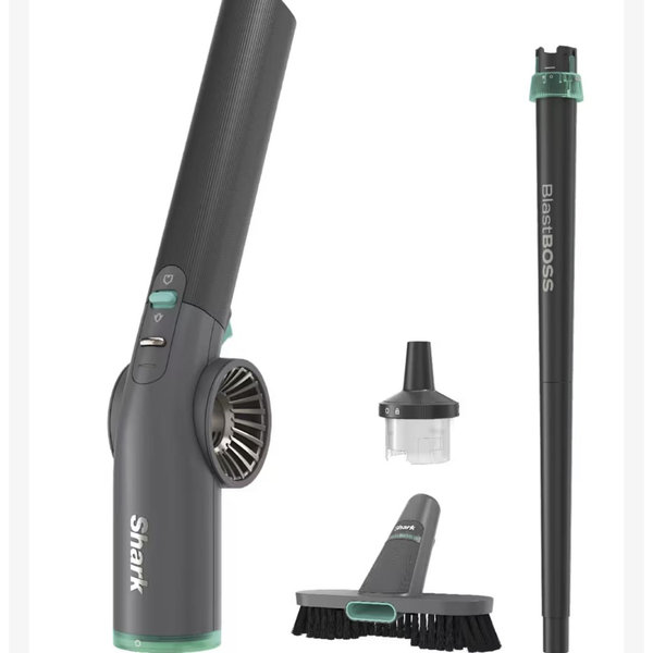 Shark BlastBoss™ Indoor-Outdoor Air Blasting System, Charcoal