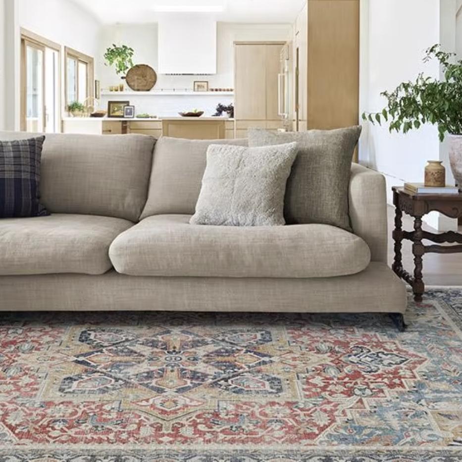 Kamran Cayenne Red Rug