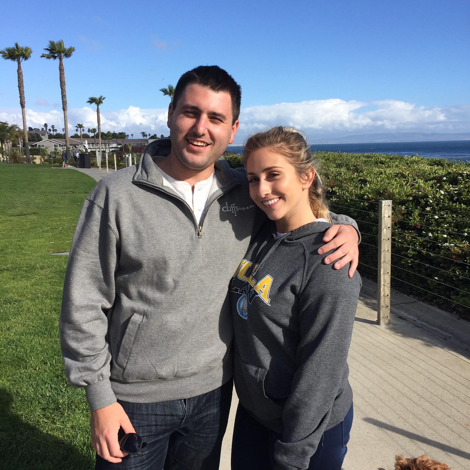 At the annual White Family trip to Pismo Beach - 2019