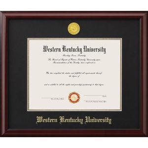 WKU Alumni Scholar Diploma Frame