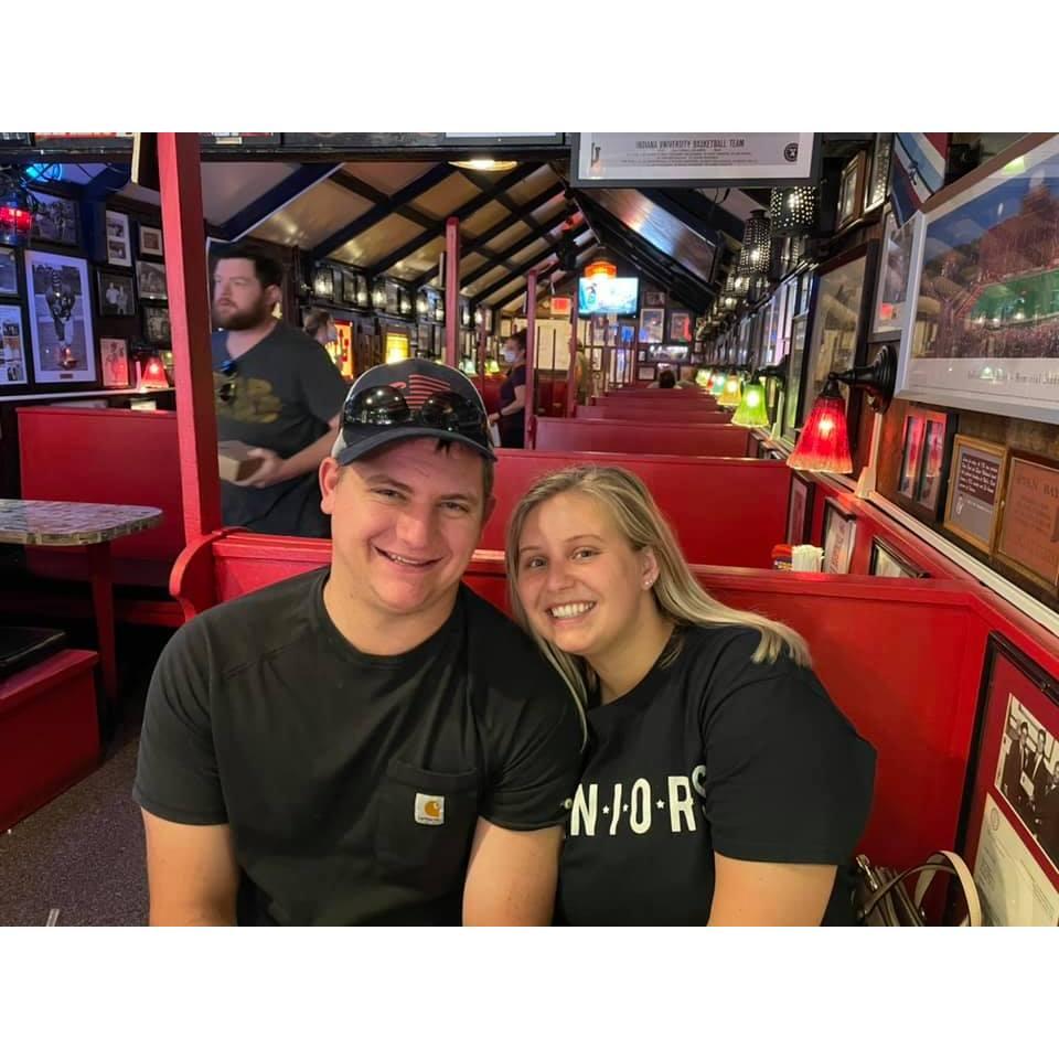 When Lexie first moved to Bloomington.