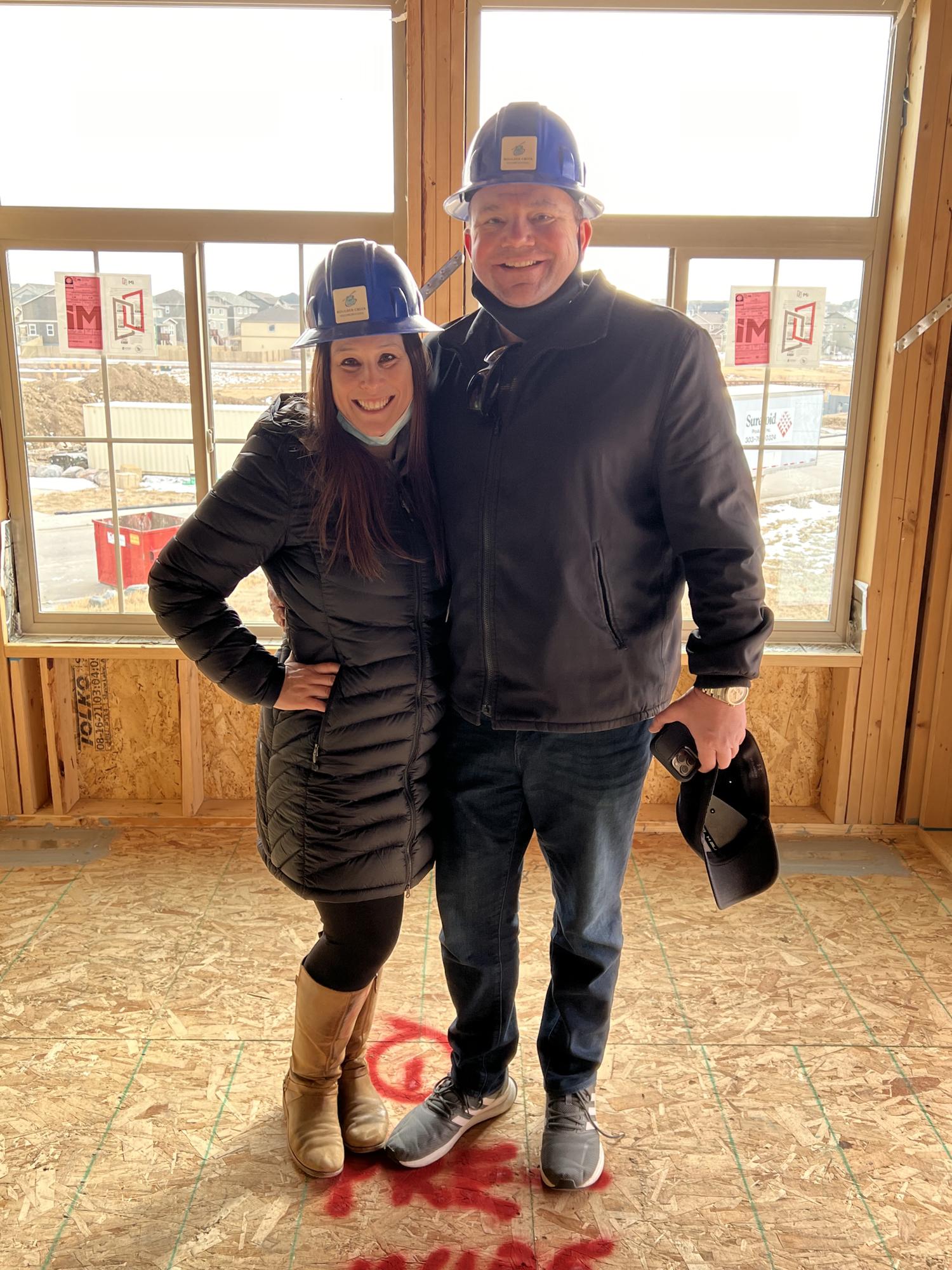 Pre-drywall walk through!