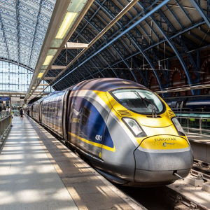 Train from London to Paris