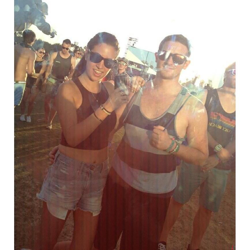 Coachella 2014! Christian successfully got Sofia away from just listening to Taylor Swift and Britney Spears on repeat. Our first of many music festivals and concerts together!