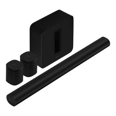 Sonos Surround Set with Arc Wireless Dolby Atmos Sound Bar, Subwoofer, and One SL Speakers