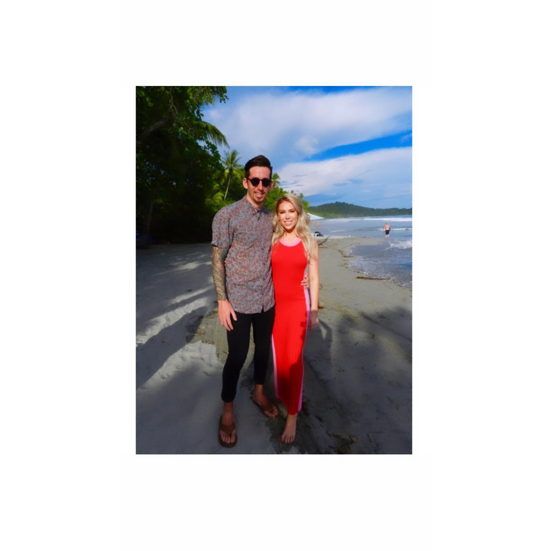 On the beaches of Costa Rica !