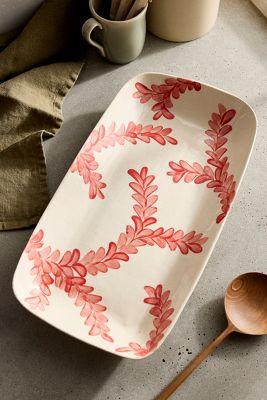 Red Vine Serving Platter