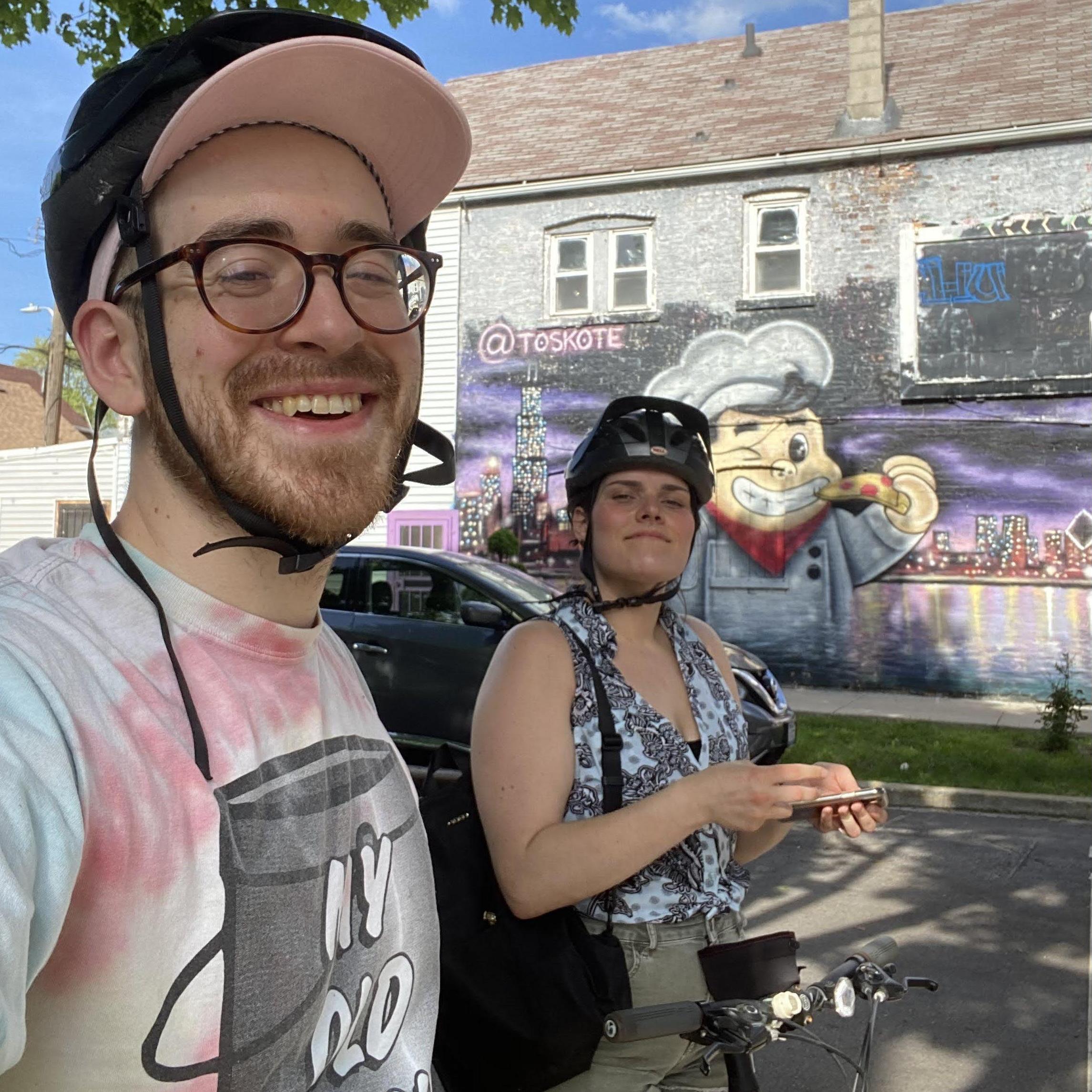 Our first long summer bike ride!