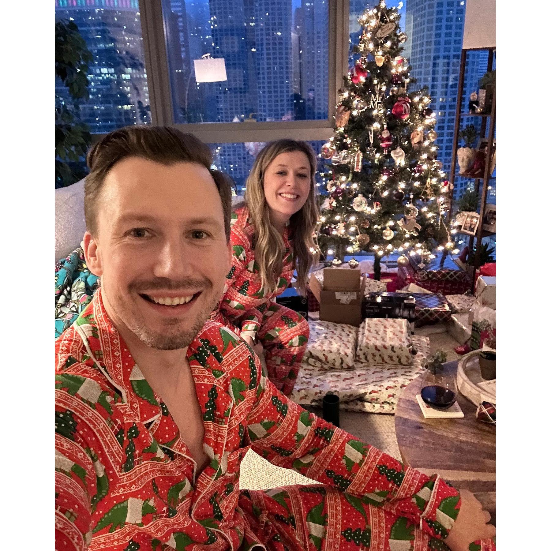 Matching PJ's for Chritmas!