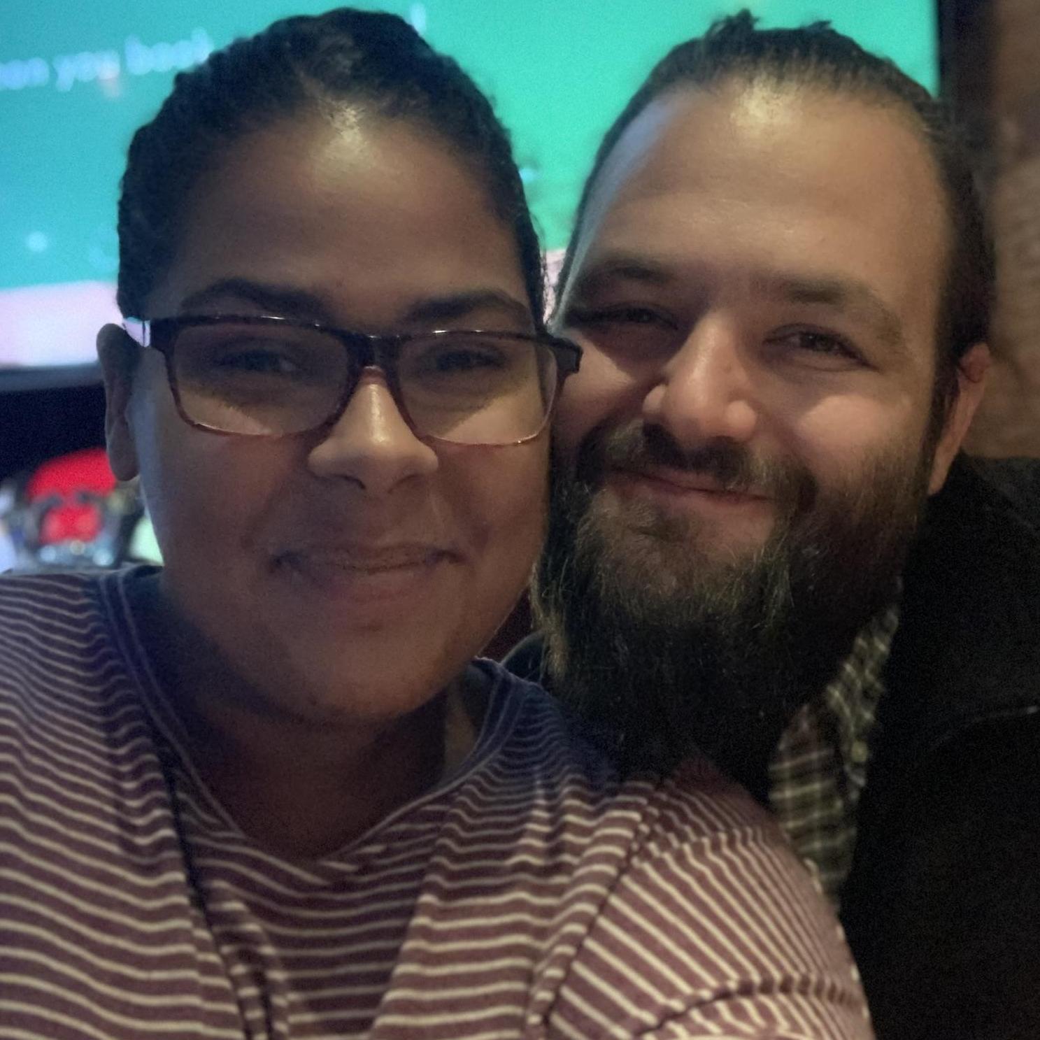Out at Karaoke, our new hangout spot ☺️