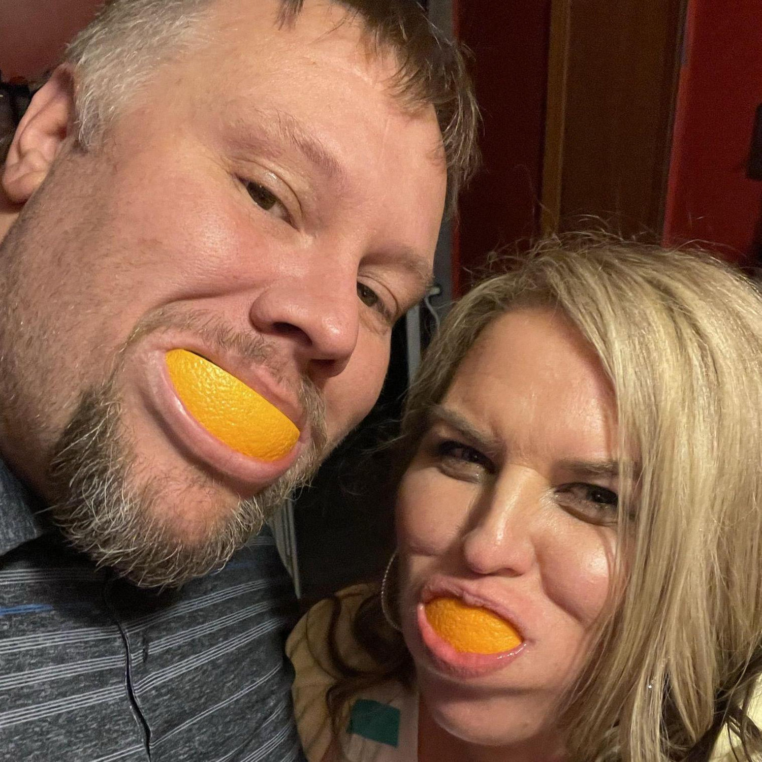 We had a Fun "KID" date. We did things that kids would do during our date. this was one of them.