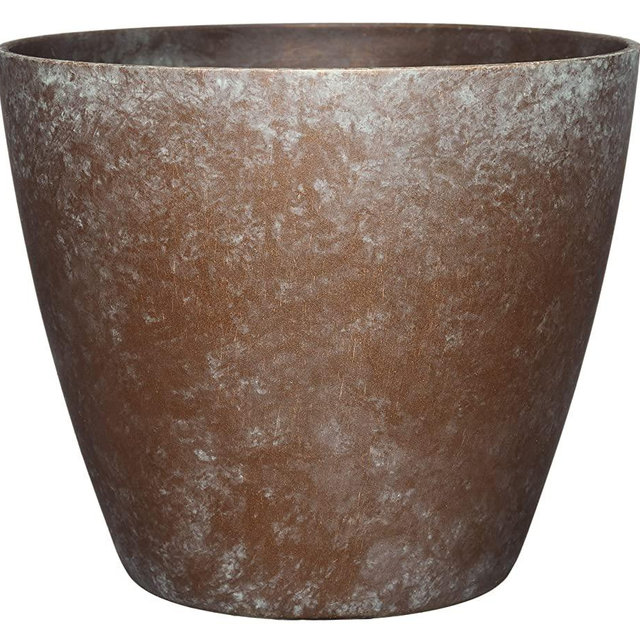 Classic Home and Garden 807-377R Vogue Planter, 8", Weathered Copper