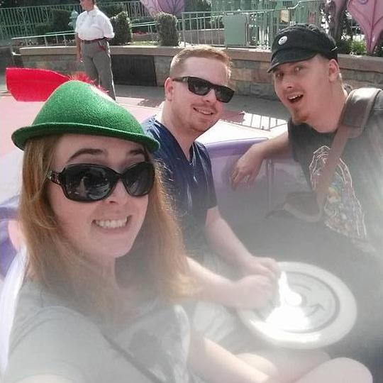 Disneyland before we were even actually dating.