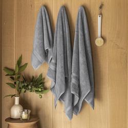 Organic Cedros Grey Hammam Hand Towel + Reviews