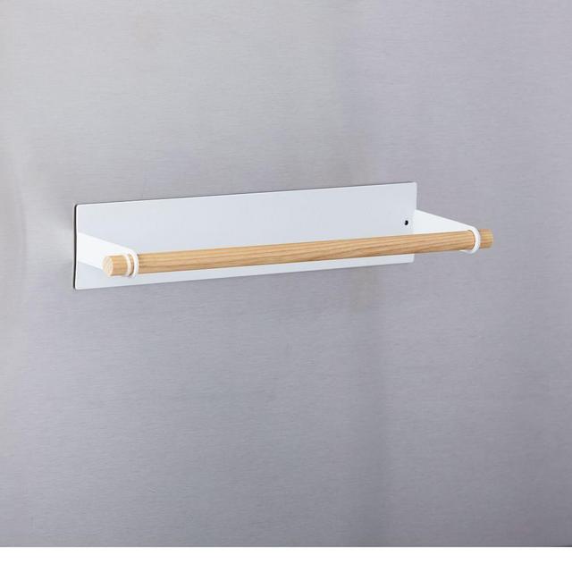 Magnetic Paper Towel Holder, White