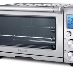BREVILLE - Breville BOV800XL Smart Oven 1800-Watt Convection Toaster Oven with Element IQ, Silver
